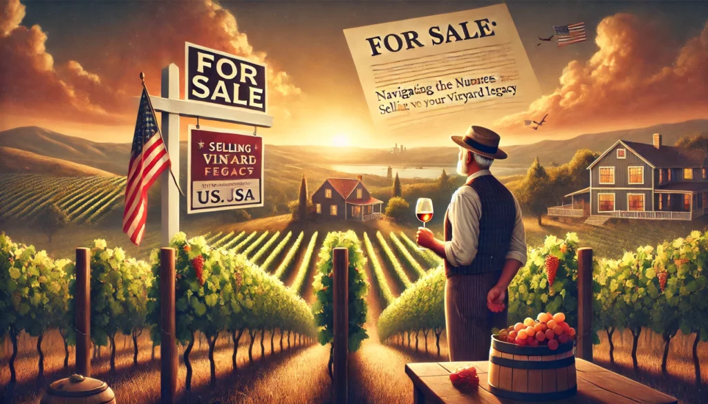 Harvesting Futures: Navigating the Nuances of Selling Your Vineyard Legacy