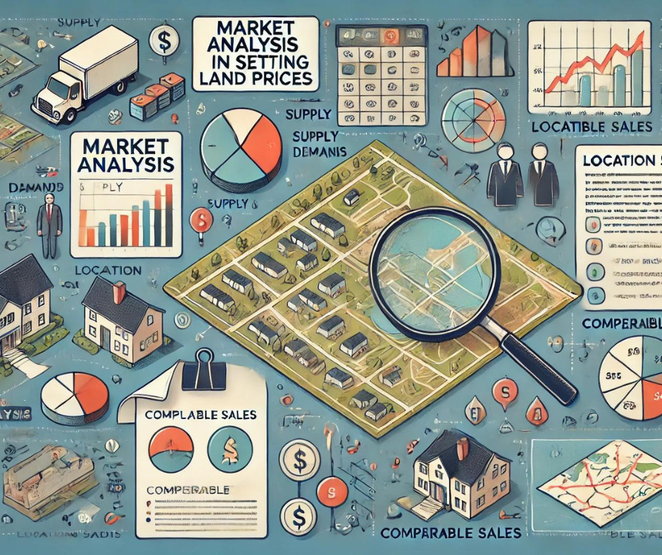 The Role of Market Analysis in Setting Land Prices