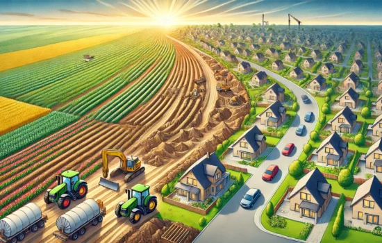 The Process of Converting Land from Agricultural to Residential